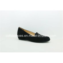 New Arrival Comfort Wedge Heel Leather Lady Ballet Shoes